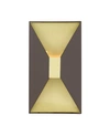 Livex Lexford 2 Lights Sconce In Dark Brown