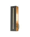 Livex Soma 1 Light Single Sconce In Black