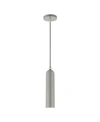 Livex Ardmore 1 Light Pendant In Light Gray