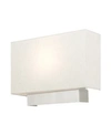 Livex Meadow 1 Light Sconce In Silver-tone
