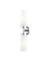 Livex Aero 2 Lights Vanity Sconce In Chrome