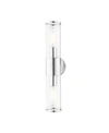 Livex Bancroft 2 Lights Vanity Sconce In Chrome