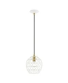 LIVEX GEOMETRIC 1 LIGHT PENDANT