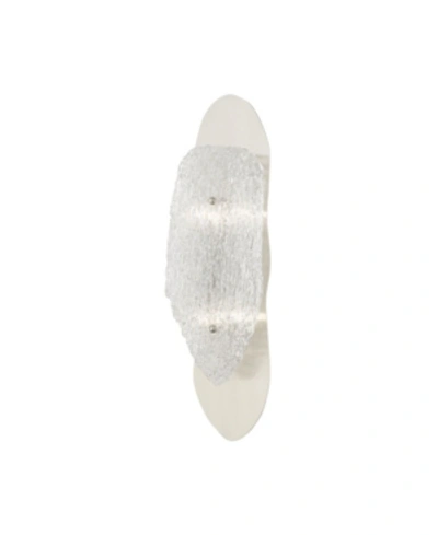 Livex Belvidere 4 Lights Wall Sconce In Silver-tone