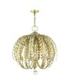 LIVEX ACANTHUS 5 LIGHTS CHANDELIER