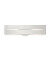 Livex Soma 2 Lights Vanity Sconce In Silver-tone