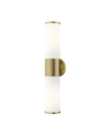 Livex Lindale 2 Lights Vanity Sconce In Gold-tone