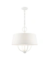 Livex Ridgecrest 4 Lights Pendant Chandelier In White
