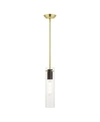 Livex Beckett 1 Light Pendant In Gold-tone
