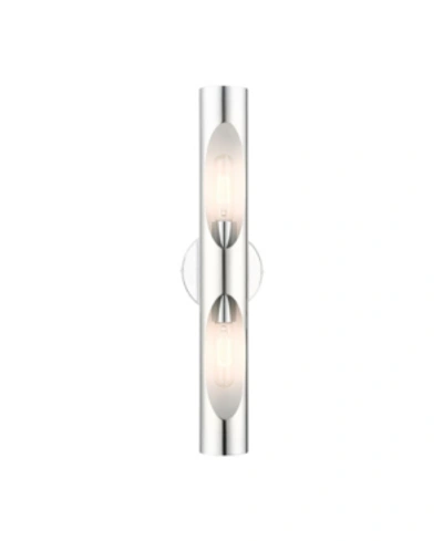 Livex Novato 2 Lights Sconce In Chrome