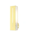 Livex Soma 1 Light Single Sconce In Gold-tone