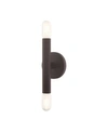Livex Copenhagen 2 Lights Sconce In Bronze