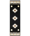 Abbie & Allie Rugs Rugs Paramount Par-1095 Black 2'2" X 7'6" Runner Area Rug In Black