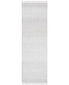Ralph Lauren Amalie Lrl6350b Pewter 2'6" X 8' Runner Area Rug In Pewter