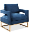 Abbyson Living James Armchair In Navy