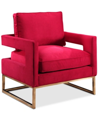 Abbyson Living James Armchair In Pink