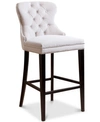 ABBYSON LIVING HARRI TUFTED BAR STOOL