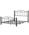 HILLSDALE DUMONT ARCHED METAL AND WOOD QUEEN BED