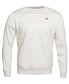 Levi's Men's Core Crew Regular Fit Long Sleeve Sweatshirt In Oatmeal Heather