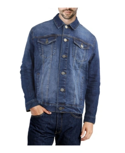 X-ray Men's Denim Jacket In Indigo