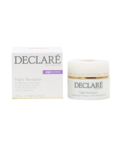 Declare Age Control Night Revital Cream Jar, 1.7 oz