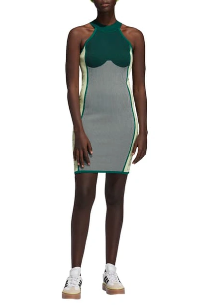 black strapless dress knee length Beyond Yoga Spacedye Strapless Dress main image 1