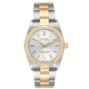 ROLEX OYSTER PERPETUAL NONDATE STEEL 18K YELLOW GOLD MENS WATCH 14233,349C3C68-BD1A-5D1B-07FE-DA501A6B5B11