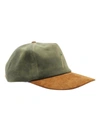 NICK FOUQUET TAN AND GREEN BASEBALL CAP,1186D19D-30DA-5C6B-2244-BED48DDCEE50
