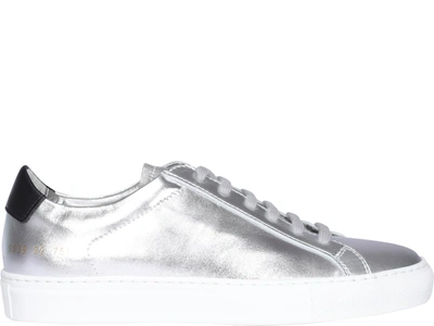 Common Projects Retro Low Special Edition Sneakers In Silver