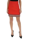 GUCCI GUCCI JACQUARD HEM MINI SKIRT