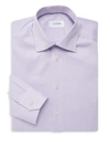 Eton Contemporary Fit Signature Twill Dress Shirt In Purple