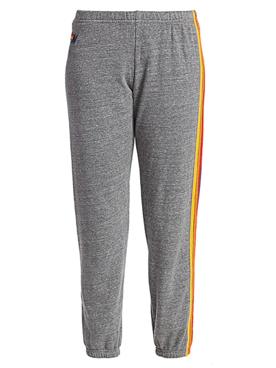 AVIATOR NATION WOMEN'S 5 STRIPE SWEATPANTS,400010248152