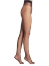 Wolford Nude 8 Denier Pantyhose In Black