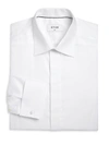 ETON MEN'S SLIM-FIT DIAMOND WEAVE FORMAL DRESS SHIRT,400088811846