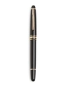 MONTBLANC MEN'S MEISTERSTÜCK RED GOLD-COATED CLASSIQUE ROLLERBALL PEN,400089699531