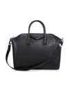 Givenchy Medium Antigona Leather Satchel In Black