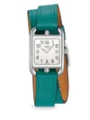 HERMES WOMEN'S CAPE COD 31MM STAINLESS STEEL & LEATHER STRAP WATCH,400090572536