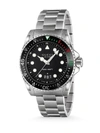 GUCCI DIVE STAINLESS STEEL BRACELET WATCH,400090378244