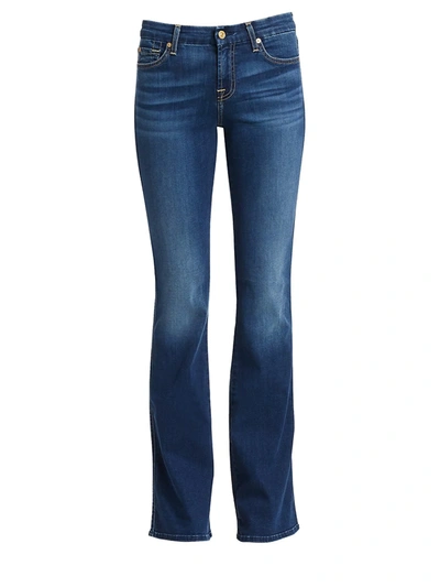 7 For All Mankind Women's B(air) Kimmie Mid-rise Bootcut Jeans In Blue