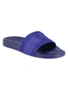 Versace Medusa Pool Slides In Blue