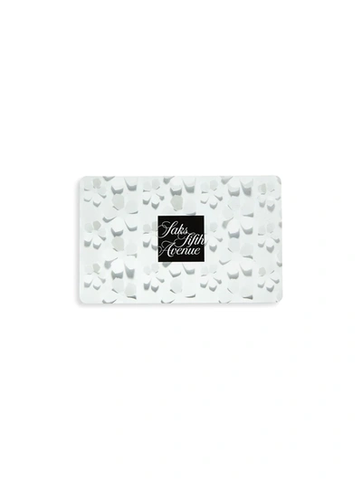 Saks Fifth Avenue Glam Gardens Gift Card In Neutral