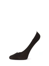 Wolford Women's Cotton Footsies Socks In Black