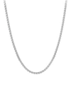 David Yurman Sterling Silver Medium Box Chain Necklace In Ss
