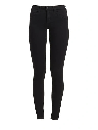 L'agence Marguerite Skinny Jeans In Noir In Black