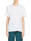 Acne Studios Gender Inclusive Nash Face Patch T-shirt In Optic White
