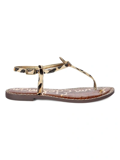 Sam Edelman 'gigi' Sandal (women) In Brown Croco/leopard