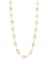 Marco Bicego Lunaria 18k Yellow Gold White Mother-of-pearl Short Necklace