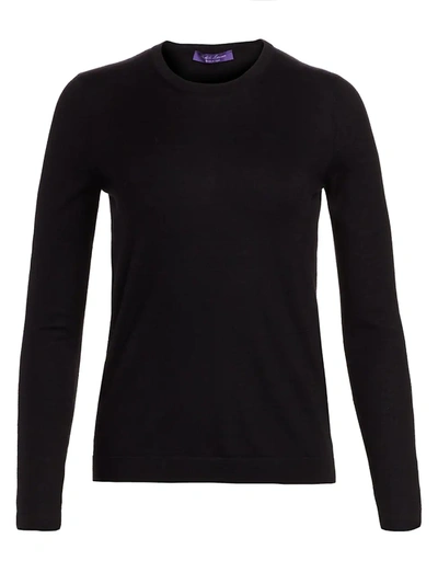 Ralph Lauren Washable Cashmere Jumper In Polo Black