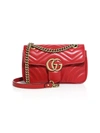 GUCCI WOMEN'S GG MARMONT MATELASSÉ MINI BAG,0400096156048