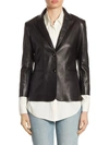 THE ROW ESSENTIALS NOLBON LEATHER JACKET,400096405765